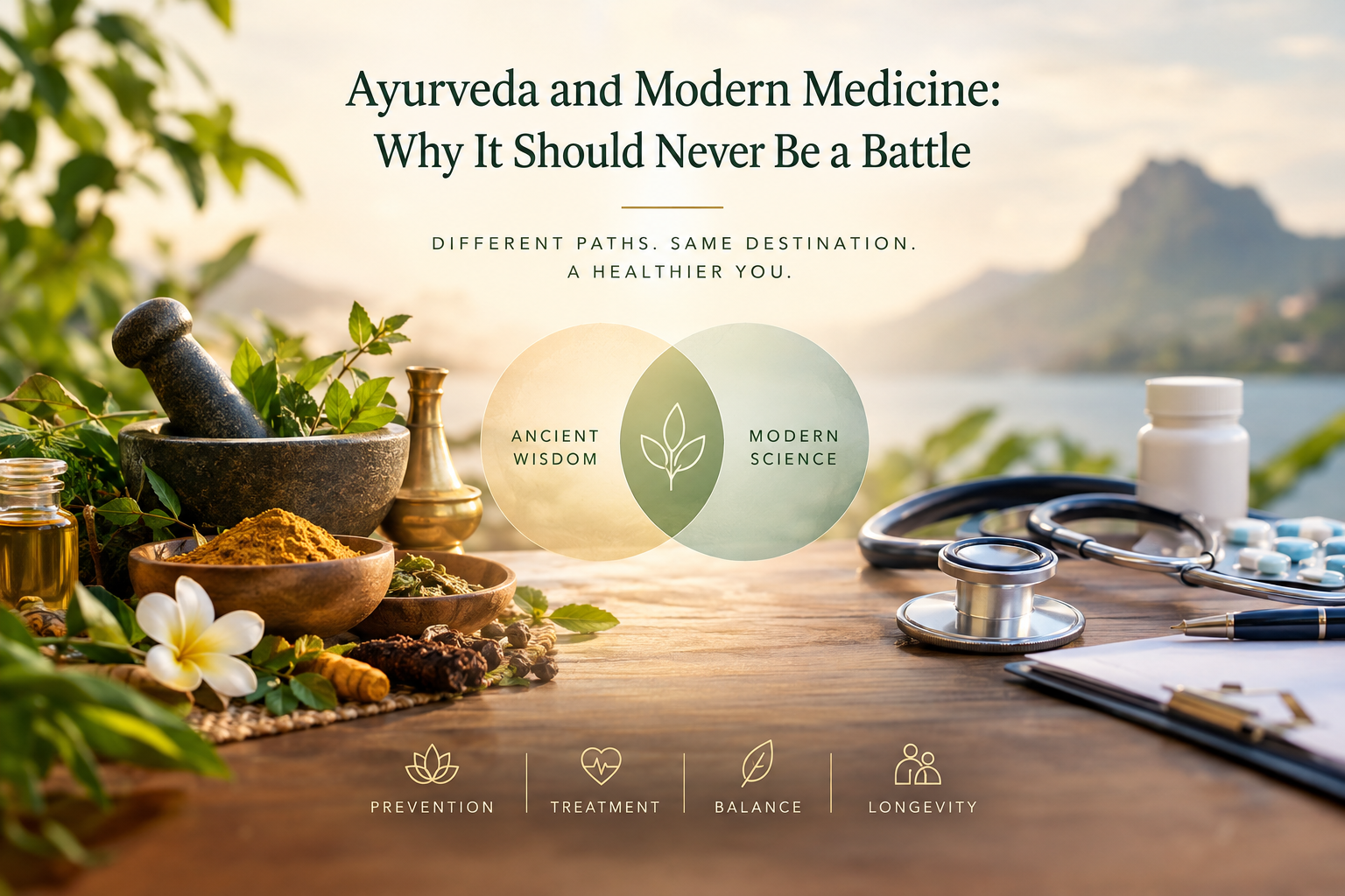 Ayurveda and Modern Medicine: Why It Should Never Be a Battle
